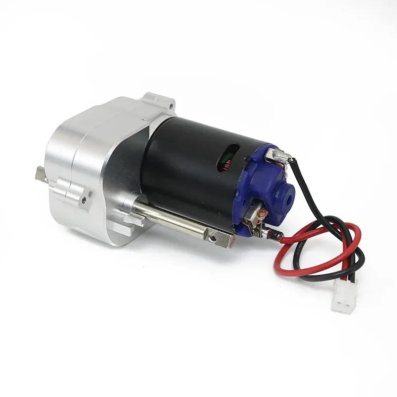 MN 1/12 RC rc car accessories MN78 MN82 mn168 99s LC79 CNC Metal Transmission 370 Motor Gearbox Engine Gear Box with Metal Gear