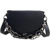 Half Round Saddle Bag Girl Sweet Cool Girl Underarm Chain Bag Niche High-grade Sense Crossbody Bag