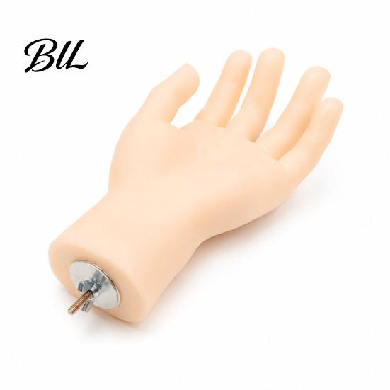 Canary Interaction Stand Hand-Shaped Parrot Perch, Realistic Hand with Screw Fastener, Bird Safe Training Tool Cage Perch for Budgie Cockatiels,
