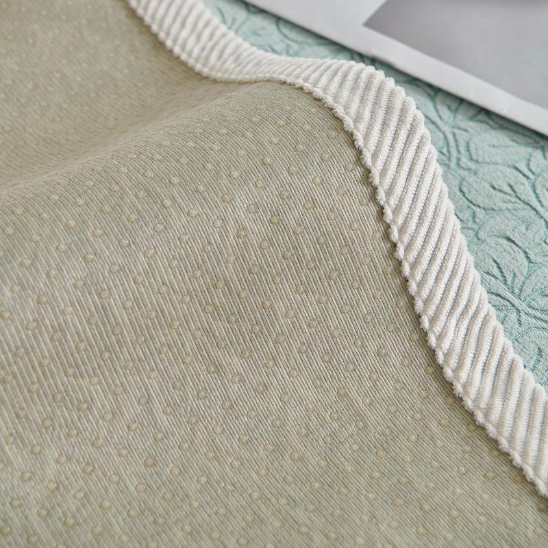 Premium Chenier Sofa Cushion, Four-Season Universal Seat Cushion, Non-Slip Leather Sofa Cover, New Simple Cloth Cushion