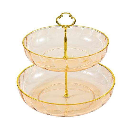 Практичный Легкий Роскошный Хранение Износостойкий Простой Круглый Домашний Поднос Для Фруктов Подставка для Домашних Принадлежностей Подставка для Закусок