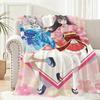 Alya Sometimes Hides Her Feelings Russian Throw Lightweight 240g Flannel Blanket Soft Skin-friendly for Summer Cooling