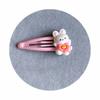 Metal Hair Bobby Clips Headwear Hairpins for Kids Girls Resin Bear Tiger Animal Hair Clips for Children