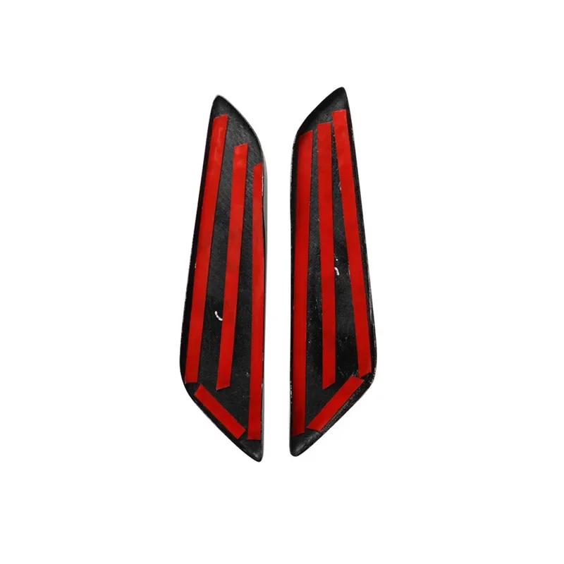 Подходит для BMW G30 5 серии карбоновые жабры акулы боковые вентиляционные наклейка автомобильный стиль переднее крыло автомобиля боковые вентиляционные крышки аксессуары