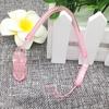Infant Baby Dummy Pacifier Teether Soother Spring Nipple Clip Chain Strap Holder for Toddler Kids