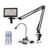 HAYEAR 26MP 7 Inch Screen Digital Microscope Camera Set with Microphone Arm Stand and 150x Suitable for Scientific Jewelry PCB Lens, Education,