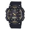 CASIO Tough Solar Ana-Digi Quartz Watch AQ-S810 Series Men's Overseas Model (Black X Gold AQ-S810W-1A3V)
