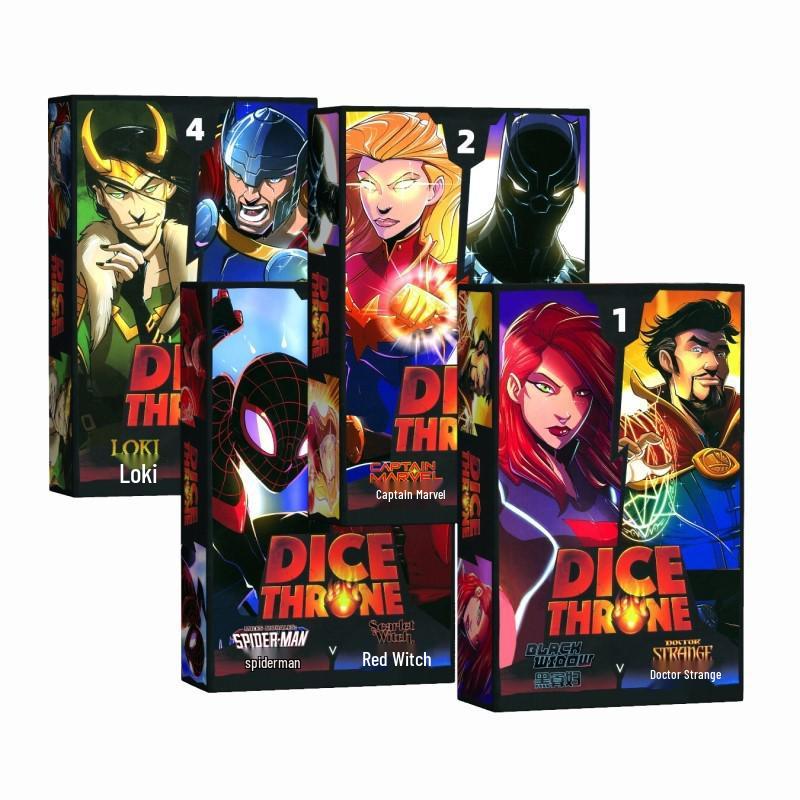 Marvel Героическое Приключение Кубики и Рождественская Карточная Игра Коллаборационное Издание