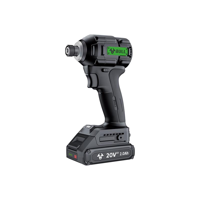 BULL Cordless Brushless Impact Driver CN plug (adapter included)