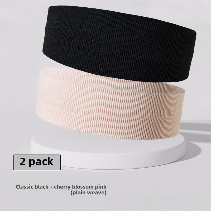 Унисекс-повязка на голову с вышивкой, впитывающая пот, для занятий спортом, бега, фитнеса и йоги