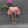 Japanese Style Kimono Barrettes Sweet Bowknot Hair Clip Exquisite Sakura Bow Hairpin  Lolita
