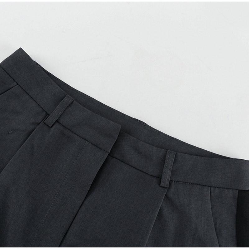 Женский костюм из 2 предметов, элегантный пиджак с карманом на пуговицах и длинным рукавом, высокая талия, прямые брюки, женский офисный наряд 2025 года на весну и осень