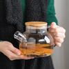 Керамический цветочный чайный сервиз Цветочная чайная чашка Стеклянный чайник для чая Термостойкий набор для подогрева свечей