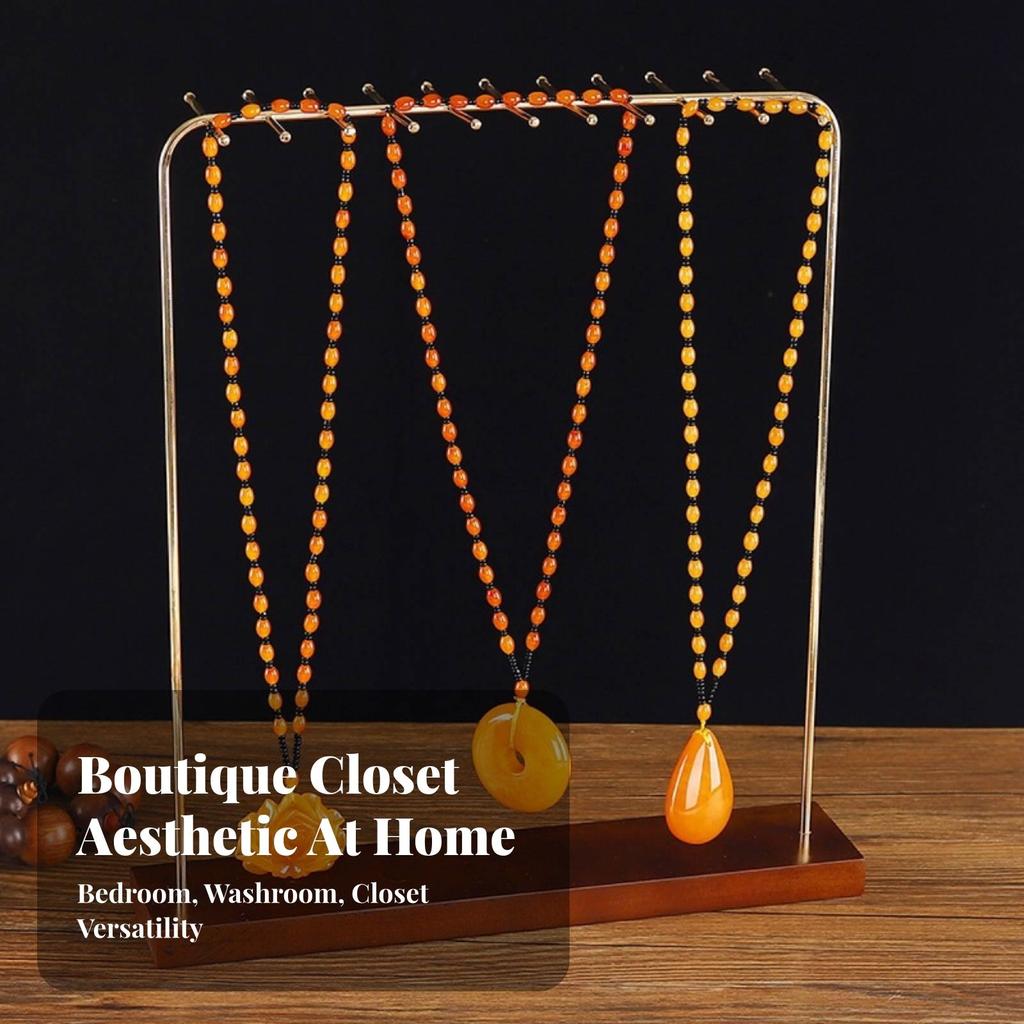 Multiversatile Jewelry Display Stand | Elegant, Necklace and Earring