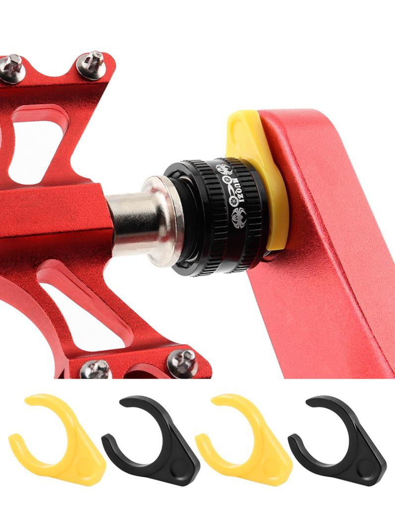 20pcs Bicycle Pedal Quick Release Lock Plastic Bicycle Clip Pedal Cover Bicycle Practical Cycling Parts (Yellow) [Item]