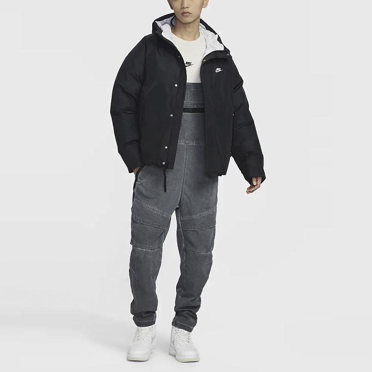 Nike Спортивная одежда Storm-FIT ADV Gore-Tex Windrunner FW22 с логотипом алфавита, куртка с капюшоном, мужская верхняя одежда, черный DQ4933-010