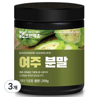 Joeun Herbal Medicine Порошок из фруктов Ёджу и Ёджу, 200 г, 3 шт.