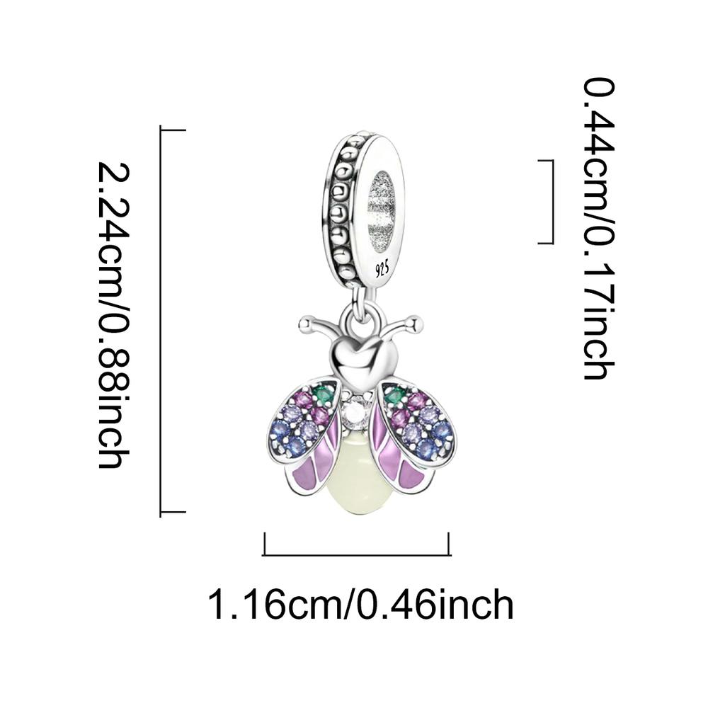 Медный светящийся кулон «Сладкий светлячок» можно сделать своими руками в виде браслета или ожерелья. Высококачественное ювелирное изделие в подарок.