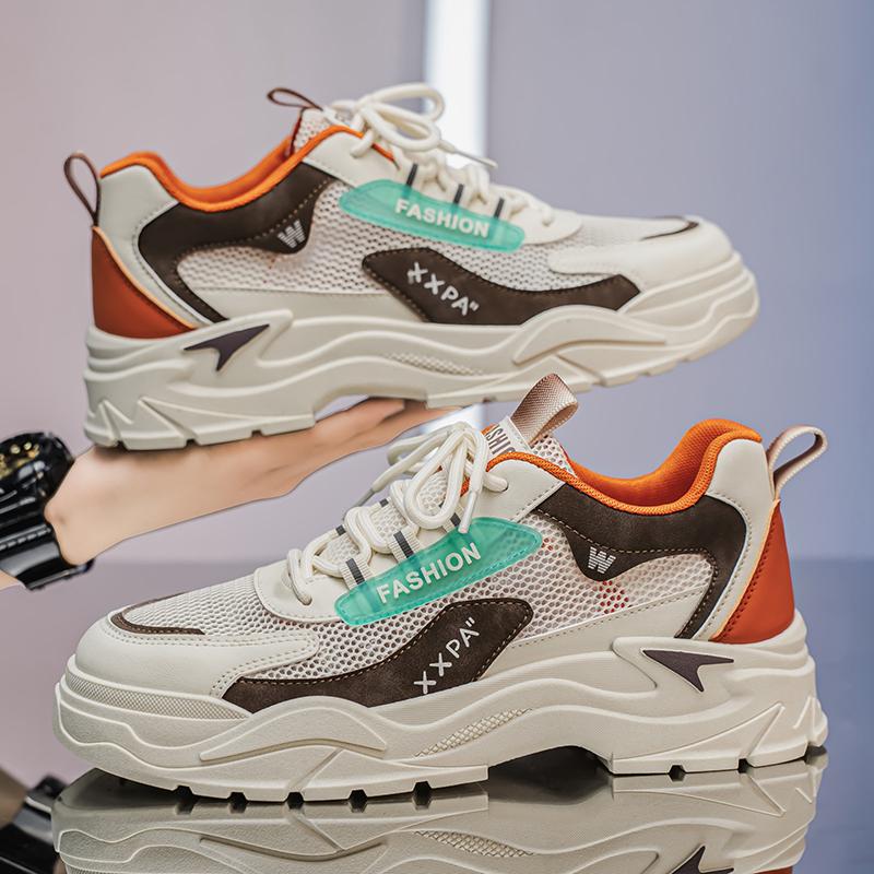 Новые модные мужские туфли Four Seasons Low Top, удобные дышащие повседневные кроссовки