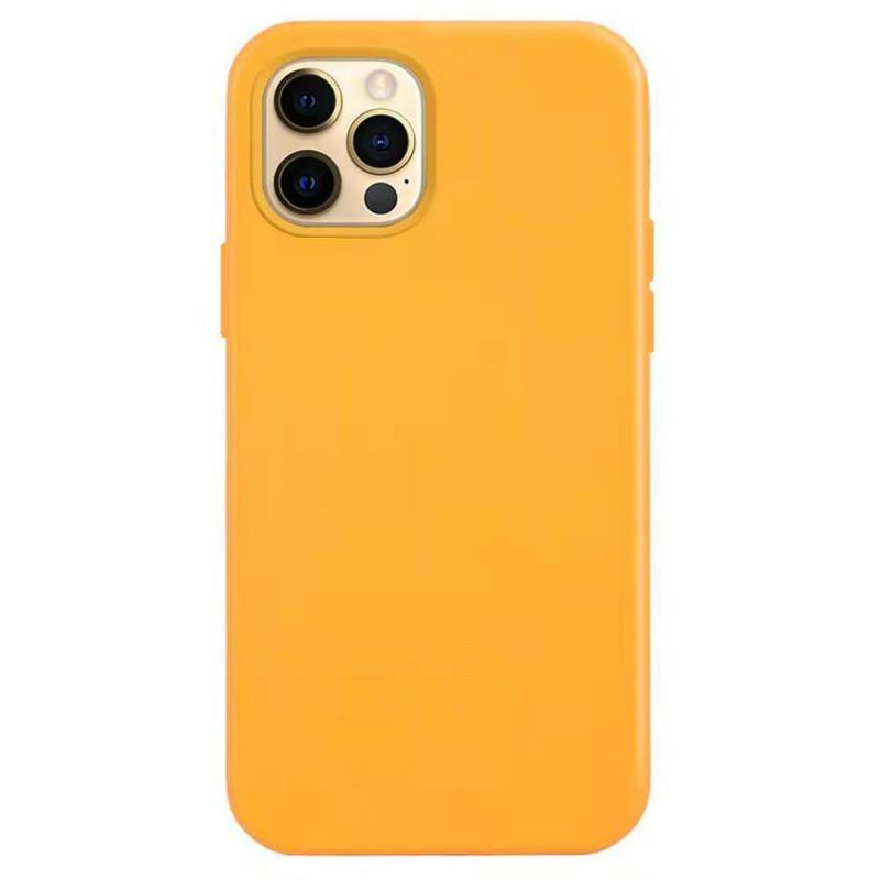 Genuine Leather IPhone 12 Pro Max MagSafe Case Slim Protective Back Cover With Magnetic Attachment