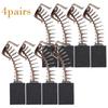 Brushes Carbon Brush Home Industry 12x8x5mm 4 Pairs Accessories