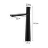 Basin Faucet Brass Bathroom Faucet Mixer Tap Black/Chrome Wash Basin Faucet Single Handle Hot and Cold Lavotory Faucet  855921