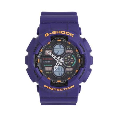 Часы Аналоговые Цифровые Спортивные Фиолетовые G-Shock Мужские Аналогово-цифровые GA-140-6A [Товар]