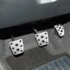 For Toyota Vios 2014+ Vios FS Yaris 2017+ Car Pedals Cover Gas Accelerator Brake Pedal Cover Kit Pad Protector Accessories