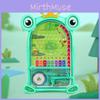 Plastic Frog Pinball Machine Toy For Kids Educational Desk Game Interactive Fun