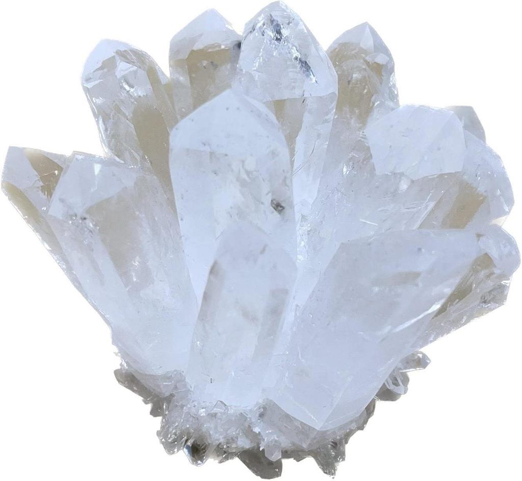 Power Stone Crystal Cluster Crystal Raw Stone Purification Amulet Purification Feng Shui Good Luck Healing Amulet Wish Made In Madagascar Quartz White