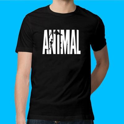 Модная футболка унисекс для тренировок Gym Animal ness