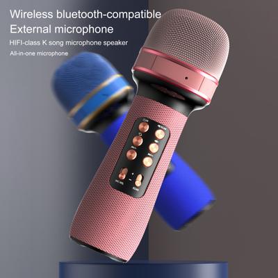 WS-898 Конденсаторный микрофон Bluetooth-совместимый 5 Hi-Fi FM-радио Длительное время работы Беспроводной микрофон