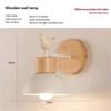 Nordic Style Wood Wall Lamp: Perfect for Living Room, Bedroom, Study, Kid's Room & Hallway Decoration