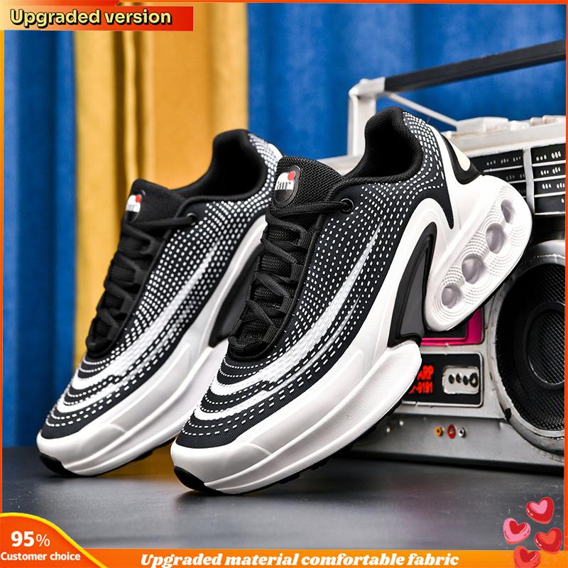 Мужские Женские PU воздушная подушка Амортизирующие Кроссовки Задний каблук ТПУ Обернутый Марафон Спортивные Мужские кроссовки Женская обувь кроссовки