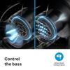 Sennheiser Earphones Wired IE 200 Black Dynamic Canal Audio File Gaming TrueResponse Transducer Blade Cable Earhook Earphones Dual Tuning System
