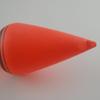 MNFT 4pcs/pack Orange Plastic Fishing Float Big Belly Shape Vertical Buoy Floats Bobbers Ball Fishing Tackles