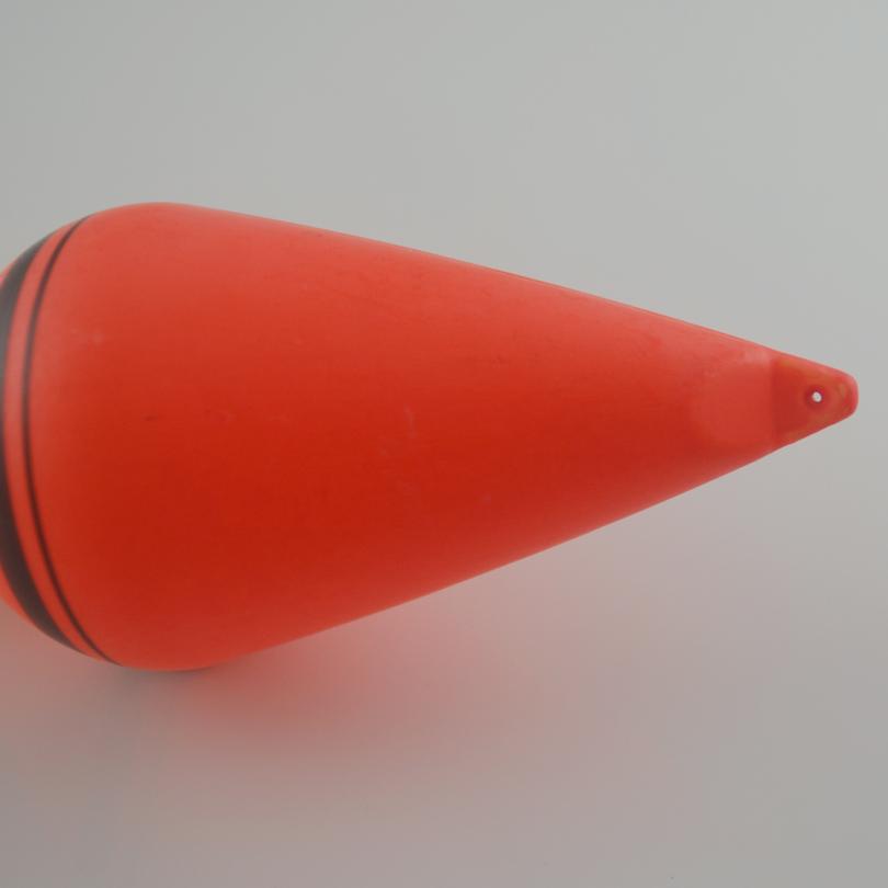 MNFT 4pcs/pack Orange Plastic Fishing Float Big Belly Shape Vertical Buoy Floats Bobbers Ball Fishing Tackles