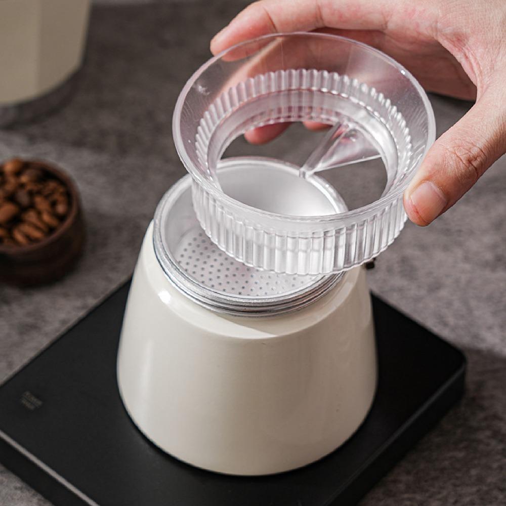 Splash Proof Design Moka Coffee Distributor Powder Distribution Tool Stovetop Coffee Making