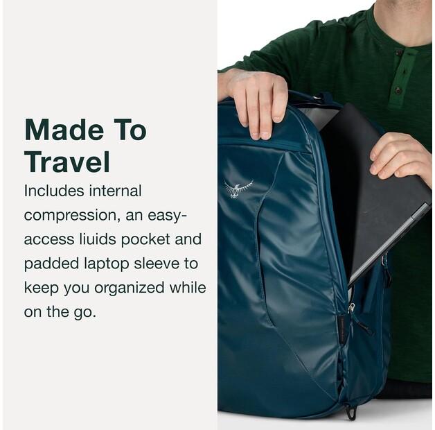 Рюкзак Osprey Transporter Carry On 44 schwarz (10003350)