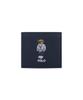 Polo Ralph Lauren Embroider Leather Billfold Wallet-Navy