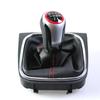 Ручка рычага переключения передач с 5/6 скоростями и пыльник для Volkswagen VW Golf 5/6 и Jetta - Прочный рычаг переключения передач для автомобиля, автоаксессуары