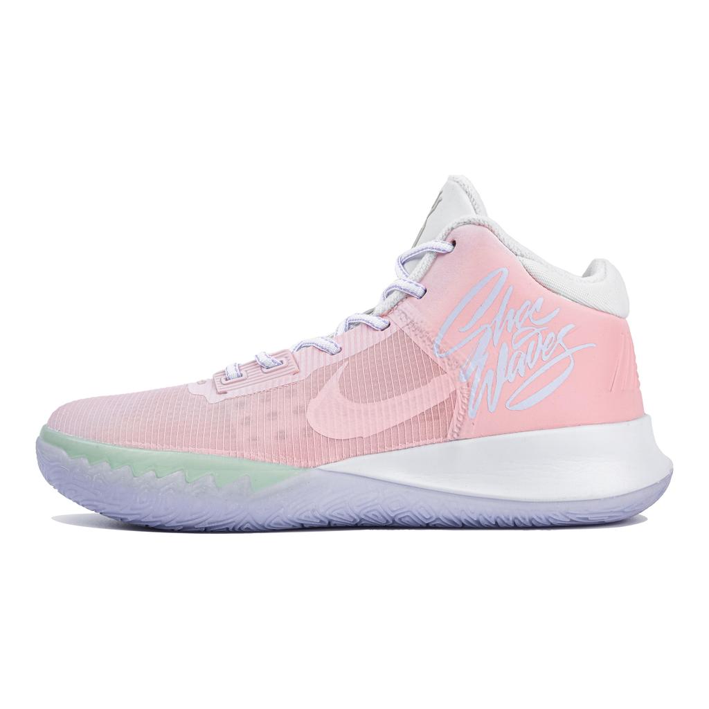 Nike Кроссовки для баскетбола Flytrap 4 EP с амортизацией, износостойкие, средняя высота, мужские, розовые CT1973-101(Команда4-)