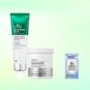 Диски с тоником Riddle Shot Synergy Sparkling Toner Pads 80 шт. + набор из 2 предметов Cica Cream Plus 100 мл