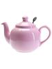 This 600ml Teapot from the Home of Authentic British Black Tea Is Crafted from Cherry Blossom-patterned Stoneware and Features a Charming Rounded