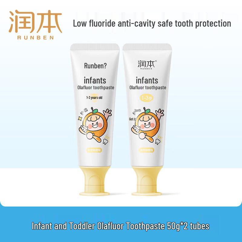 RUNBEN Детская зубная паста Orafluor