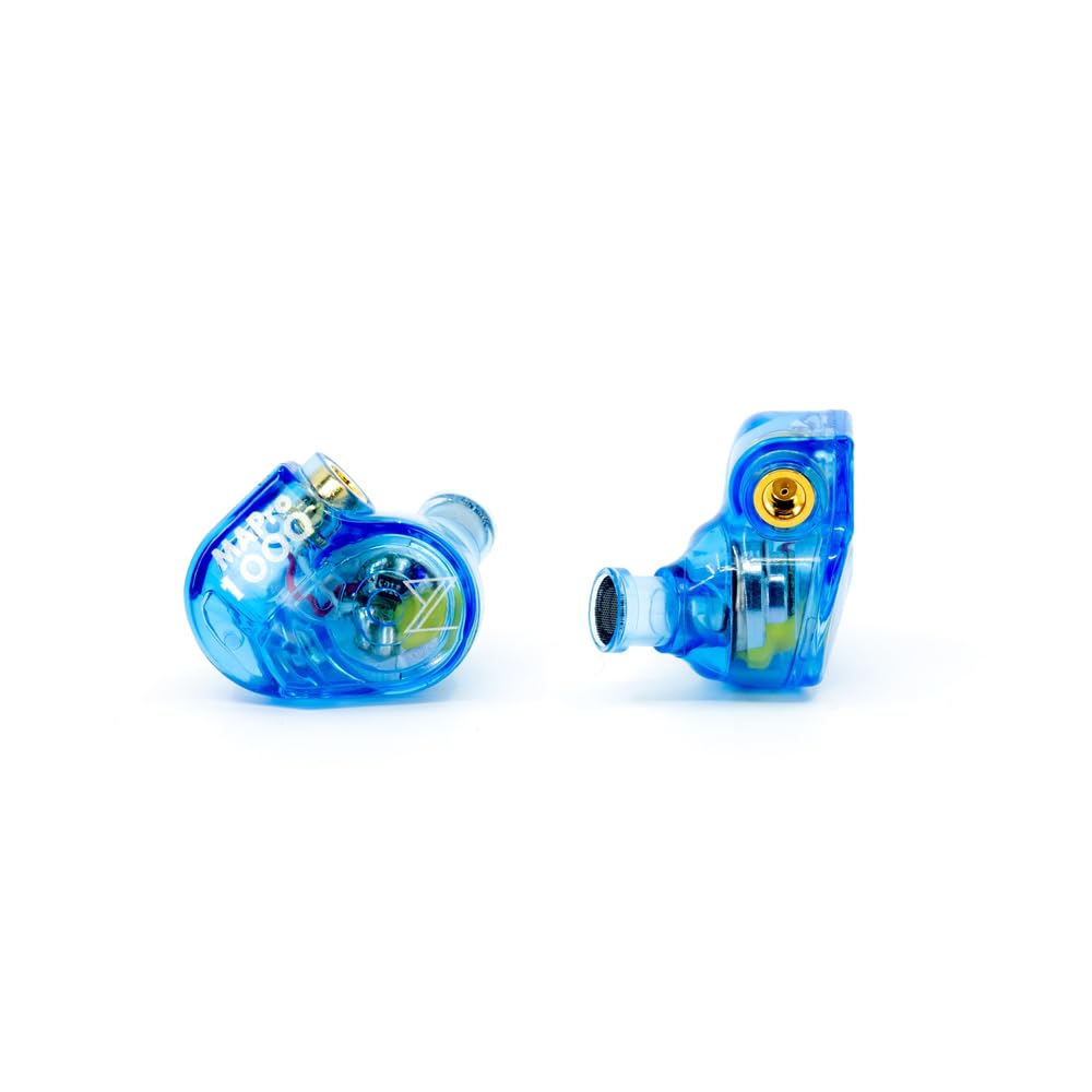 Maestraudio MAPro1000 Shower Blue with 10mm Graphene Dynamic Driver Ceramic Monitor Earphone MMCX Detachable Cable Pouch Made in VR [Earphones & 5.8mm