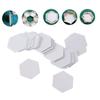 100Pcs Hexagon Templates For Patchwork Paper Sewing Patterns Craft DIY Garment Fabric Quilting Sewing Tools Accessories
