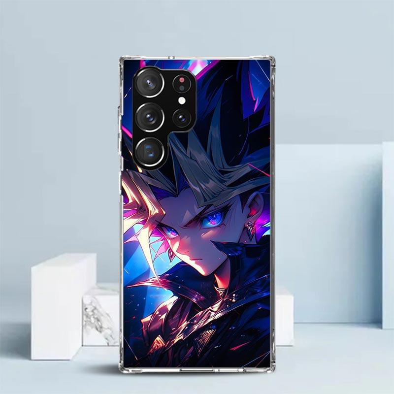 Yu-Gi-Oh! Мягкий чехол с аниме-рисунком для Samsung Galaxy S25 Edge S26 S24 S23 Ultra Чехол для телефона S22 S21 Plus S20 FE Печатный узор Оболочка Gala