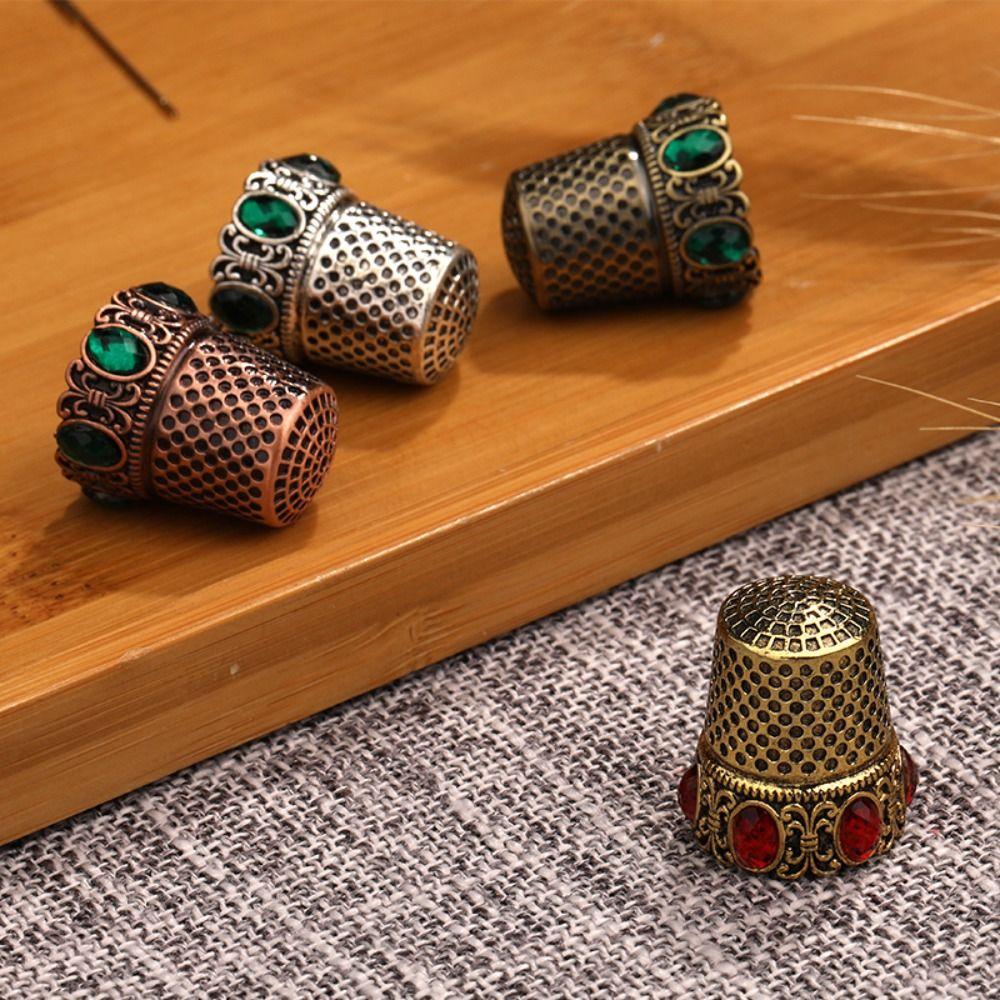 Finger Protectors Vintage Sewing Thimble Sewing Finger Protector Ring Thimble Sewing Tools