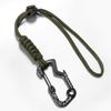 with Paracord Keychain Anti-Loss Rope Multifunctional Emergency Gear  for Camping Hiking